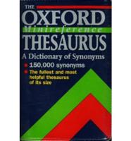 The Oxford Minireference Thesaurus