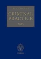 Blackstone's Criminal Practice 2015