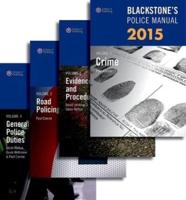 Blackstone's Police Manual 2015