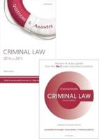 Criminal Law Revision Pack 2014