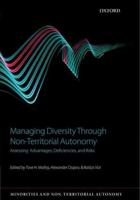 Managing Diversity Through Non-Territorial Autonomy