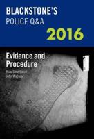 Evidence & Procedure 2016