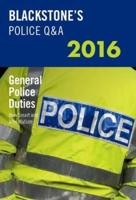 General Police Duties 2016