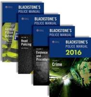Blackstone's Police Manual 2016