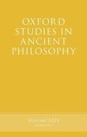 Oxford Studies in Ancient Philosophy. Volume 49