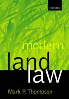 Modern Land Law