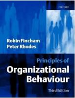 Principles of Organizational Behaviour