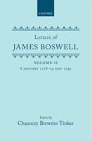 Letters of James Boswell V 2 C