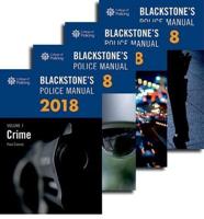Blackstone's Police Manuals 2018