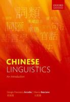 Chinese Linguistics