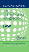 Blackstone's Police Operational Handbook 2020