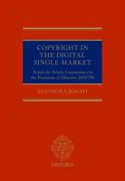 Copyright in the Digital Single Market