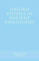 Oxford Studies in Ancient Philosophy. Volume 59