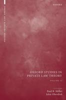 Oxford Studies in Private Law Theory. Volume II