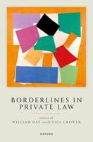 Borderlines in Private Law