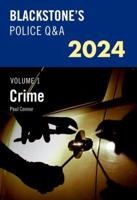 Blackstone's Police Q&A 2024