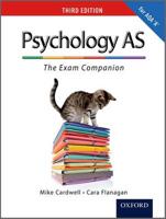 Psychology AS. The Exam Companion