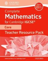 Core Mathematics for Cambridge IGCSE. Teacher's Resource Kit