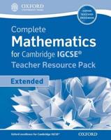 Extended Mathematics for Cambridge IGCSE. Teacher's Resource Kit