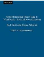 Oxford Reading Tree: Level 2: Workbooks: Pack 2B (6 Workbooks)