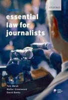 McNae's Essential Law for Journalists