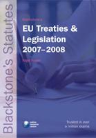 EU Treaties & Legislation 2007-2008