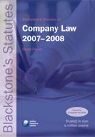 Company Law, 2007-2008
