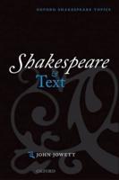 Shakespeare and Text