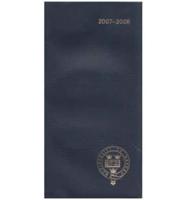 Oxford University Pocket Diary 2007-2008