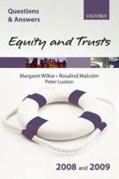 Equity & Trusts, 2008 and 2009