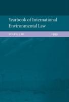 Yearbook of International Environmental Law. Vol. 10, 1999