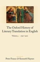 The Oxford History of Literary Translation in English. Vol. 4 1790-1900