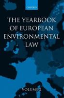 Yearbook of European Environmental Law. Vol. 2