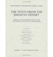 Discoveries in the Judaean Desert. Vol. 39 Introduction and Indexes