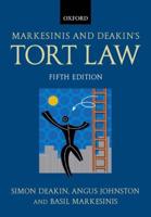 Markesinis and Deakin's Tort Law