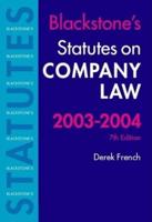 Company Law, 2003/2004