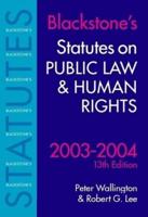 Public Law & Human Rights, 2003/2004