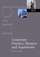 Corporate Finance, Mergers & Acquisitions 2003