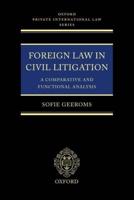 Foreign Law in Civil Litigation