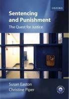 Sentencing and Punishment