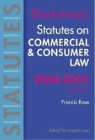 Commercial & Consumer Law 2004-2005