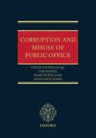 Corruption and Misuse of Public Office