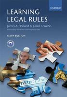 Learning Legal Rules