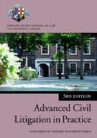 Advanced Civil Litigation (Professional Negligence) in Practice