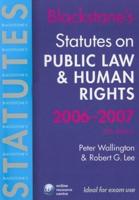 Public Law & Human Rights 2006-2007