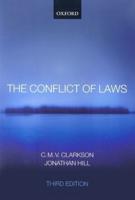 The Conflict of Laws