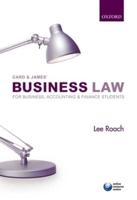 Card & James' Business Law for Business, Accounting, & Finance Students
