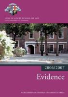 Evidence 2006-07