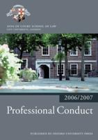 Professional Conduct 2006-07
