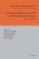 Commercial Agency, Franchise and Distribution Contracts: (PEL CAFDC)